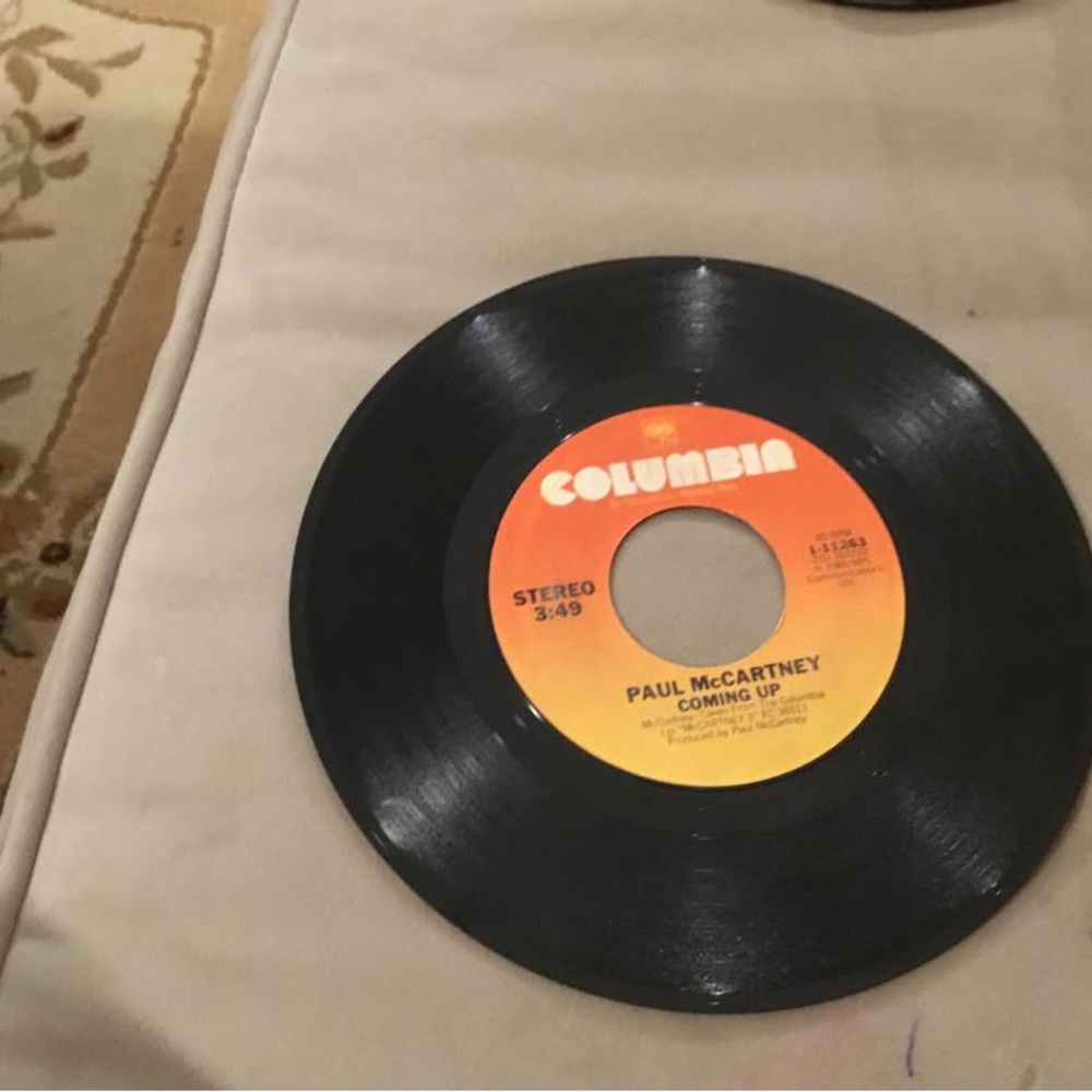 Columbia Black Vinyl with Orange Label